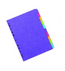 Concord 10-Pt Subj Divider Bright Asd A4