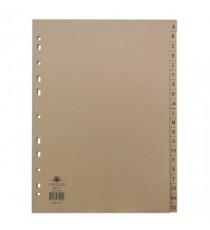 Concord A-Z 20-Pt Manilla Index Buff A4