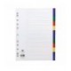 Concord 12-Part Multicolour Index A4