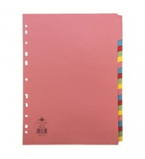 Concord A-Z Index Multi Tabs Manilla A4