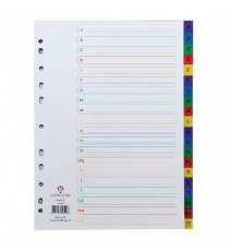 Concord A-Z Multicolour Index A4