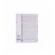 Concord A5 Index A-Z Board Clear Tabs