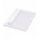 Concord A4 Index A-Z Board Clear Tabs