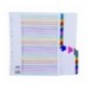 Concord Index 1-31 A4 Ex Wide Multi Tab
