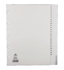White A4 1-31 Index Dividers