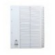 Concord A4 Index 1-50 Board Clear Tabs