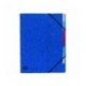 Europa 7-Part Organiser A4 Blue