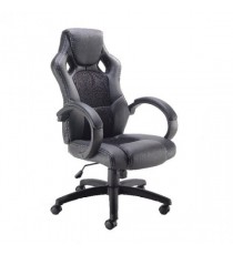 FF Arista Bolt Leather Racing Chair Blk