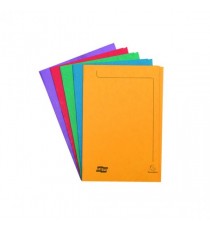 Europa Sq Cut Folder 300mic A4 Assd Pk50