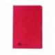 Europa Sq Cut Folder 300mic A4 Red Pk50