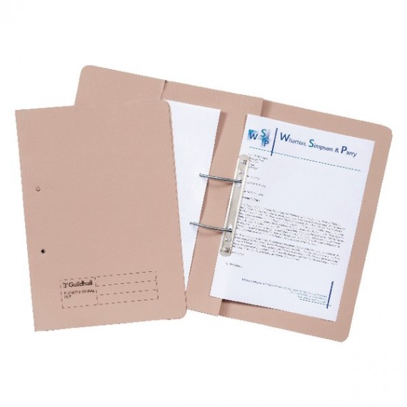 Guildhall Transf Pkt File 315gsm Buff P25