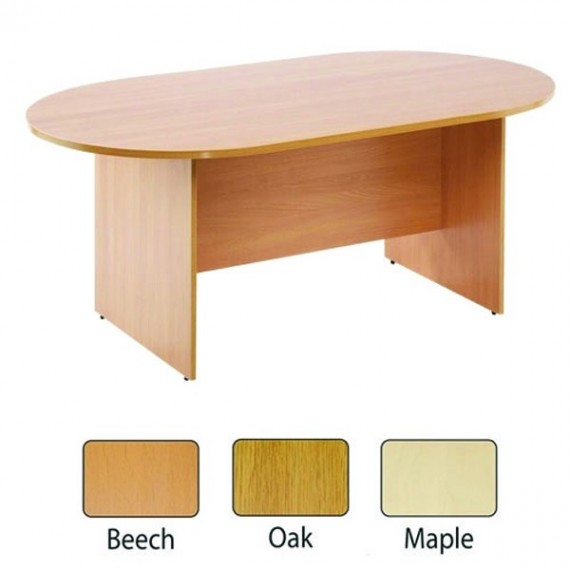 FF Arista Maple 2400mm Boardroom Table