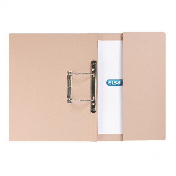 Elba Spring Pkt File 320gsm Buff Pk25