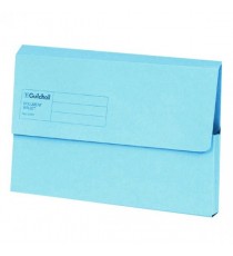 Guildhall Document Wallet Fs Blue Pk50