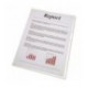 Rexel Nyrex Cut Flush Folder A4 Clr Pk25