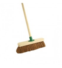 Coco Soft Broom with Handle 12in