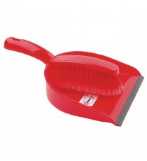 Red Dustpan and Brush Set 102940RD