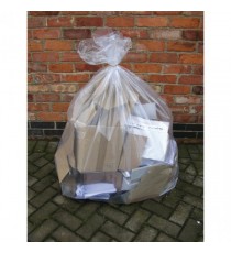 2Work Wheelie Bin Liner Clr 270L Pk100