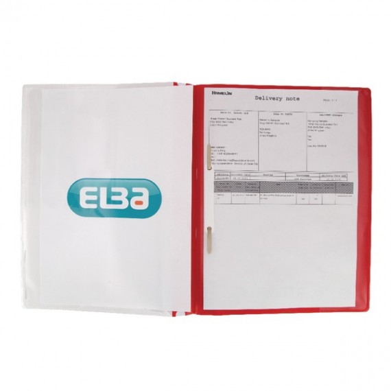 Elba Quotation Folder A4 Red Pk25