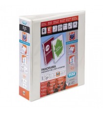 Elba Panorama 2D Lever Arch A4 Wht Pk5