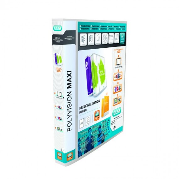 Elba A3 Maxi 4D-Ring Pres Binder Pk5