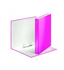 Leitz WOW A4 Plus 2D Binder 25mm Pnk P10