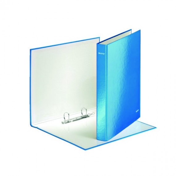 Leitz WOW A4 Plus 2D Binder 25mm Blu P10
