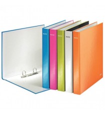 Leitz WOW A4+ 2D Binder 25mm Asstd Pk10