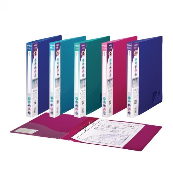 Snopake 25mm Ring Binder A4 Electra Pk10