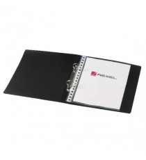 Rexel Budget 2 Ring Binder A5 Black Pk10