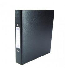 Elba 25mm 2-Ring Binder A5 Black Pk10