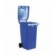 Blue 2 Wheel Refuse Container 120Ltr