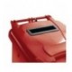 Confidential Waste Wheelie Bin 240Lt Red