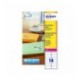 Avery Lsr Lbl 99.1x38.1 Clr Pk25 L7563S
