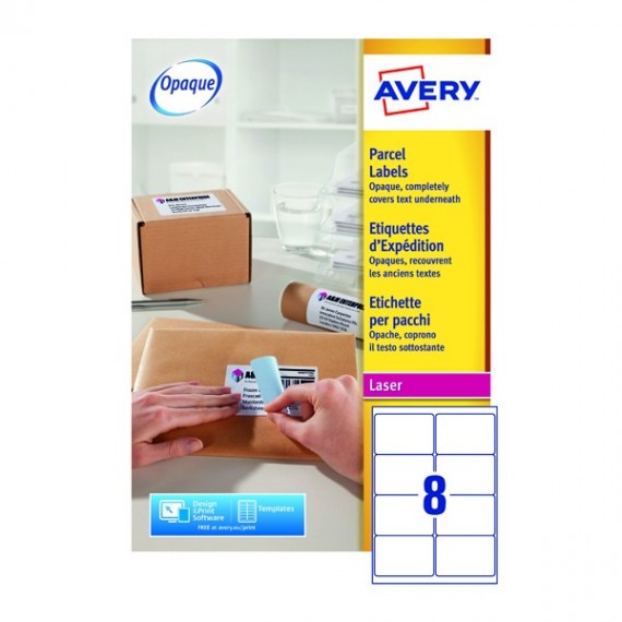Avery Lsr Lbl Wht P100 L7165-100 FPC