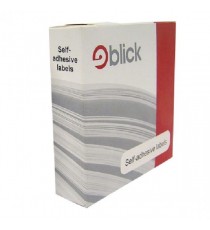 Blick Disp Label 25x50 Wht Pk400 008958