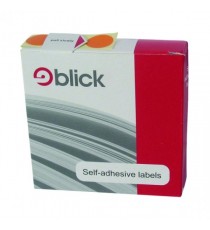 Blick Disp S/A Label 19mm Orange Pk1280