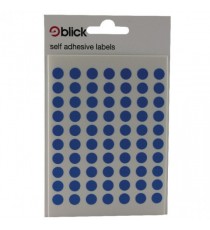 Blick Label Bag 8mm Blue Pk490 002055