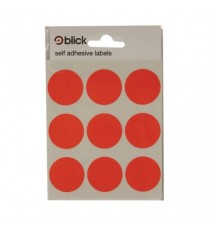 Blick Label Fluo Bag 29mm Red P36 005155