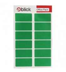 Blick Colour Label 25x50mm Green Pk320
