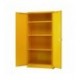 Yellow 3 Shf Hazard Storage Cabinet 72in