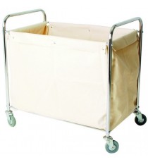 FD Linen Truck With Bag Silver 356926