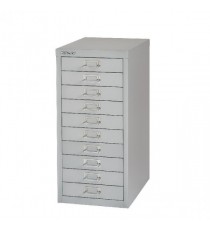 FF Bisley 10 Drw Cabinet Grey