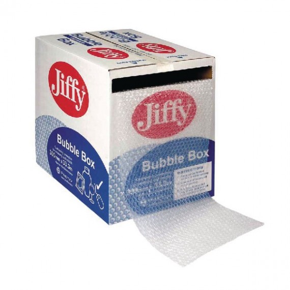 Jiffy Bubble Box Roll 300mmx50m Clear