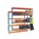 Orange/Zinc H/Duty 150x45cm Shelf 378850