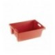 Red Solid Stack/Nesting Container 200mm