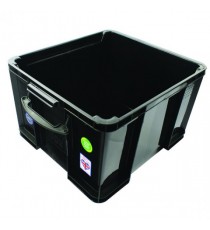 Really Useful Black 42L Rcyc Storage Box