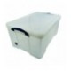 Really Useful Clear 64L Storage Box 64C