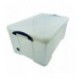 Really Useful 64Litre Office Box Clear