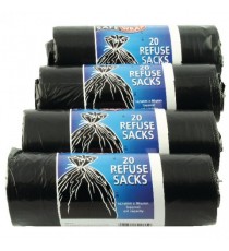 Safewrap Refuse Sack 20 Per Roll Pk4